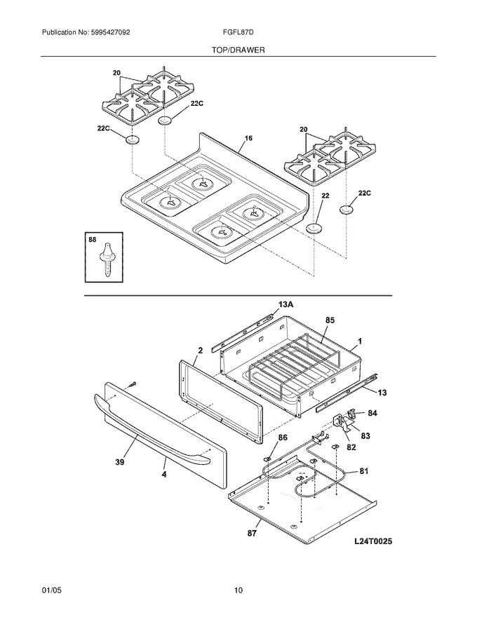 Diagram for FGFL87DSB