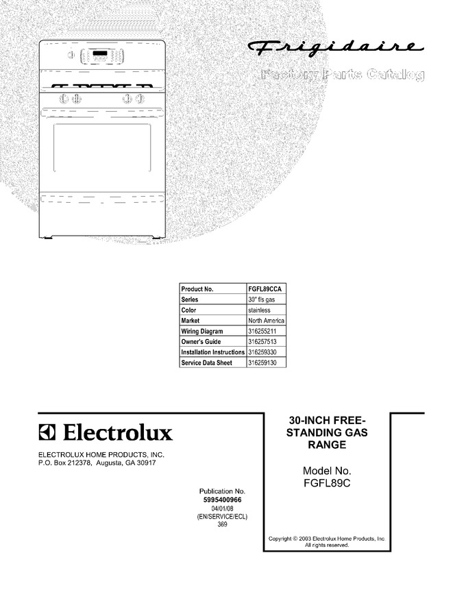 Diagram for FGFL89CCA