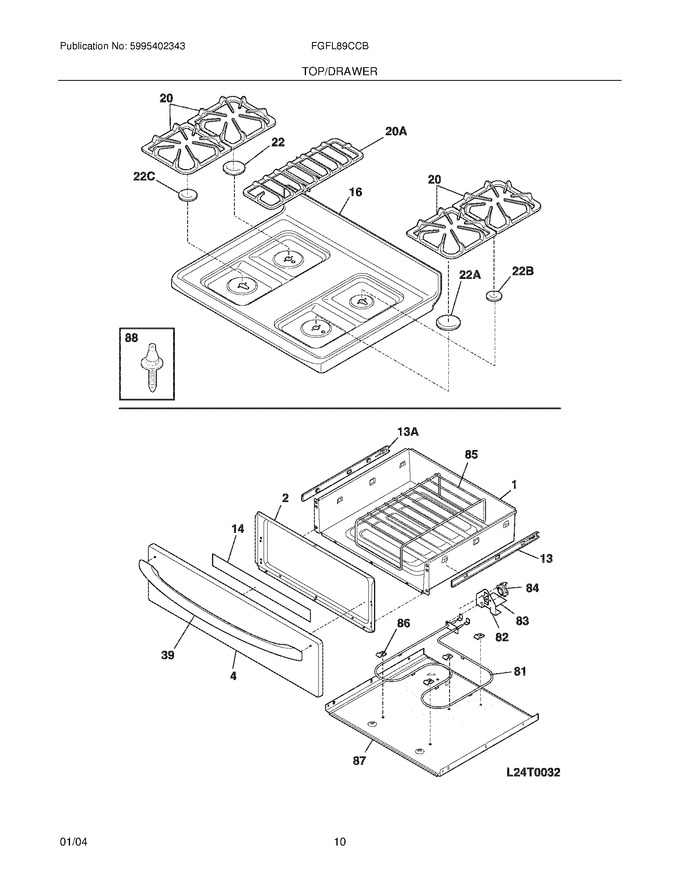 Diagram for FGFL89CCB