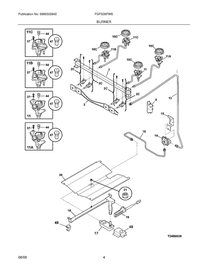 Diagram for FGFS36FWE