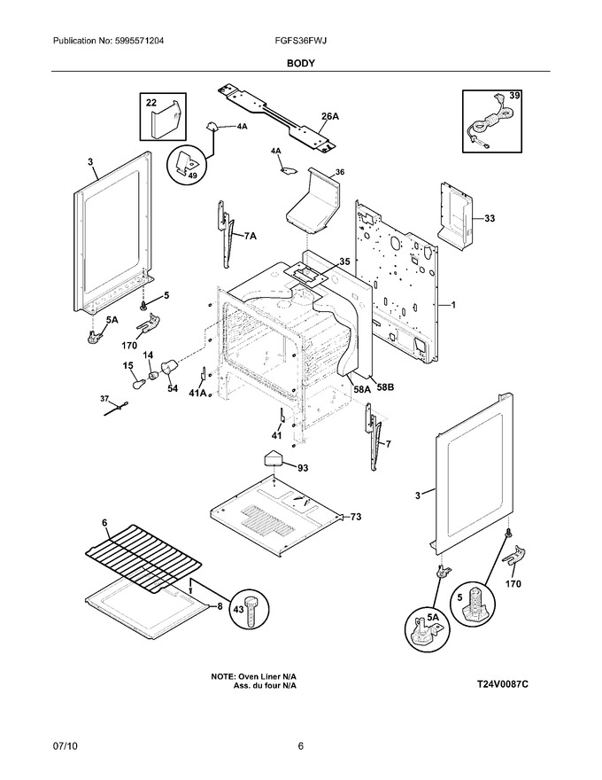 Diagram for FGFS36FWJ