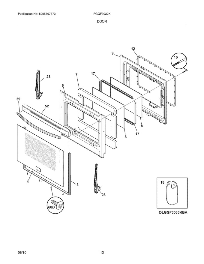 Diagram for FGGF3032KWC