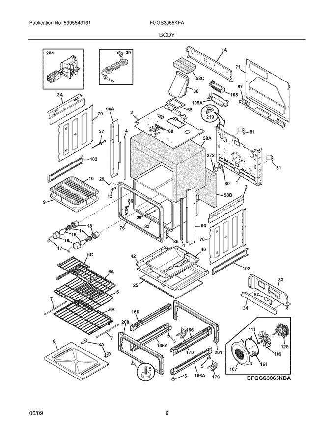 Diagram for FGGS3065KFA