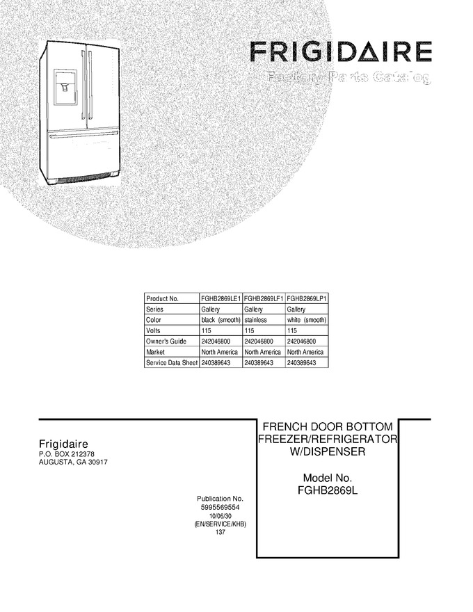 Diagram for FGHB2869LE1