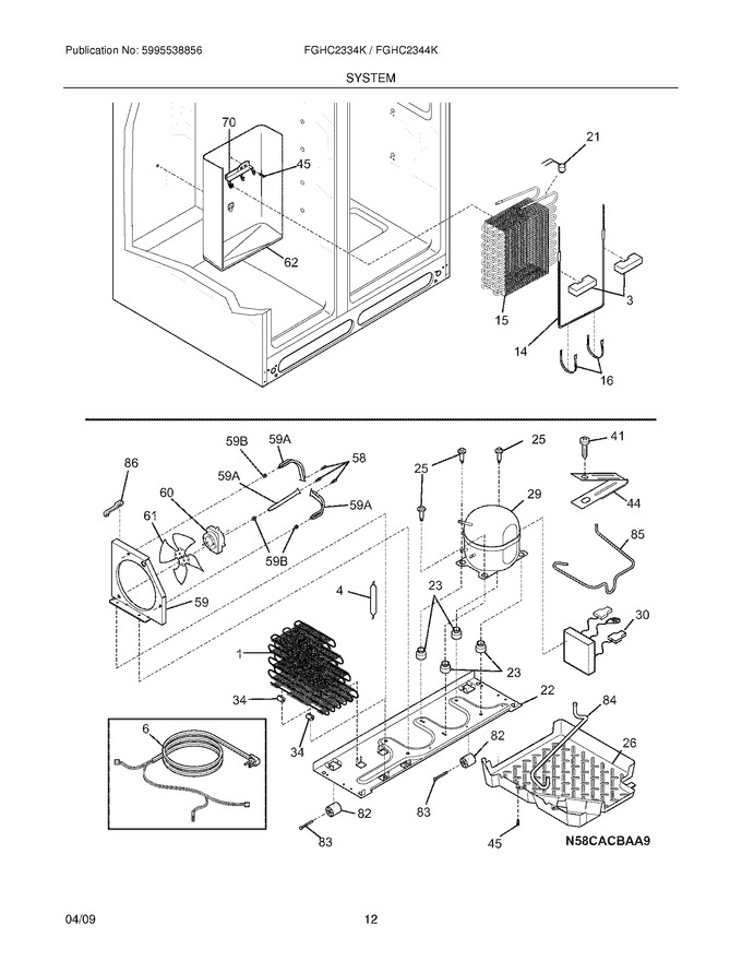 Diagram for FGHC2334KP0