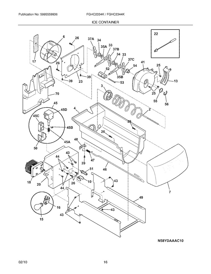 Diagram for FGHC2334KP2