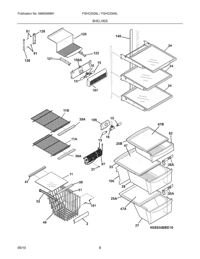 Diagram for FGHC2335LP0