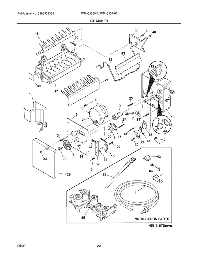 Diagram for FGHC2379KE1