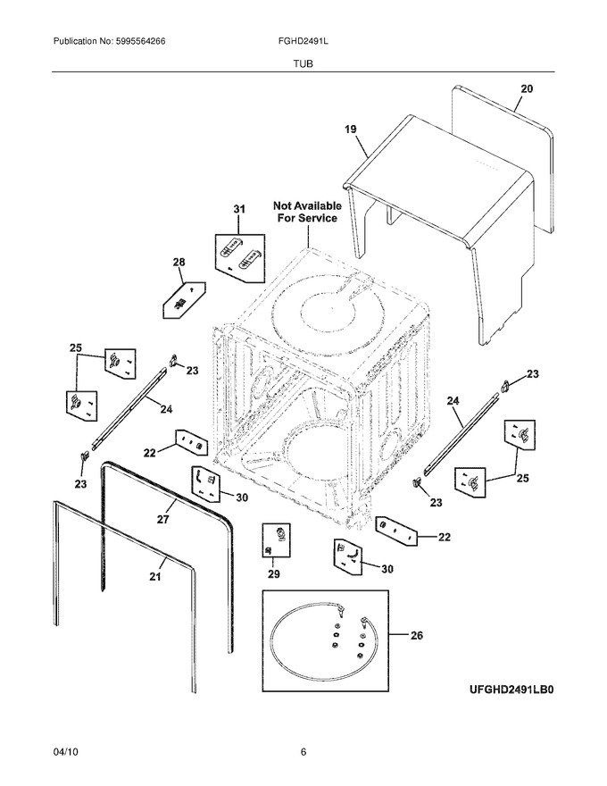 Diagram for FGHD2491LB0