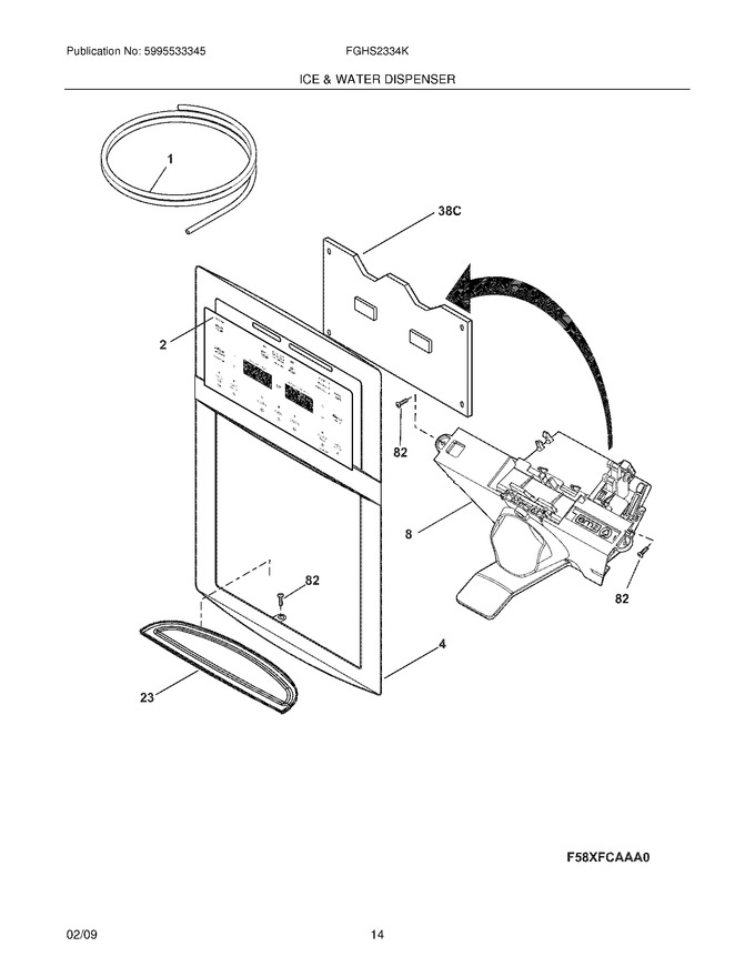 Diagram for FGHS2334KW0