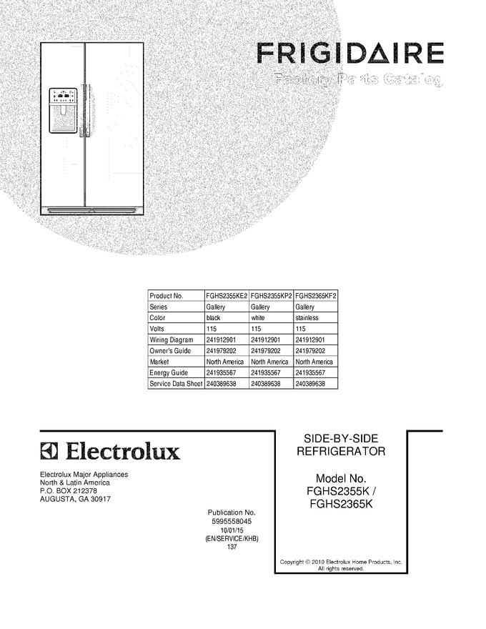 Diagram for FGHS2365KF2