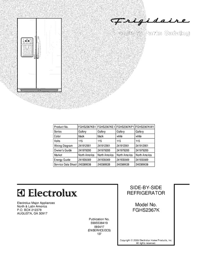 Diagram for FGHS2367KE1