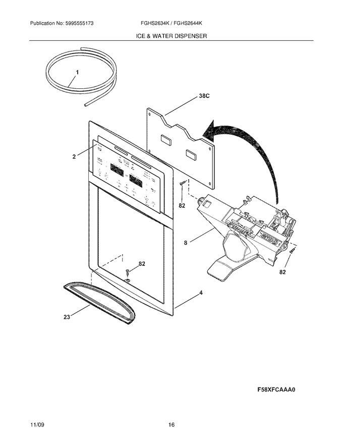 Diagram for FGHS2634KW1