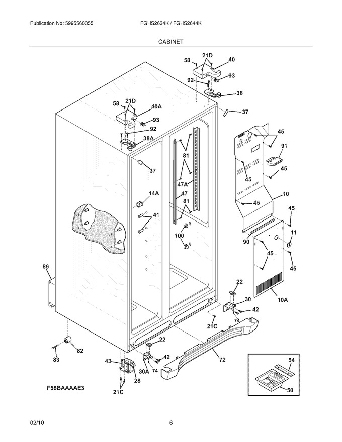 Diagram for FGHS2634KB2