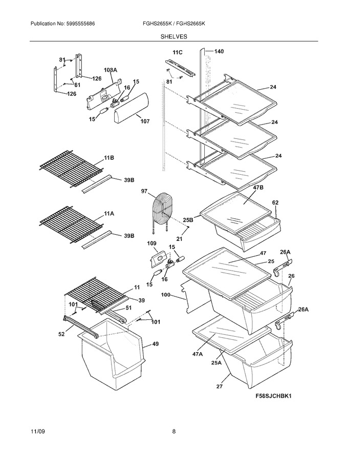 Diagram for FGHS2655KE1