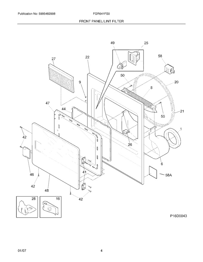 Diagram for FGR641FS0