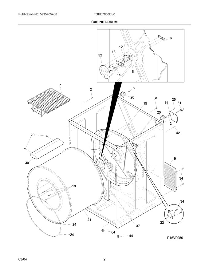 Diagram for FGRB7800DS0