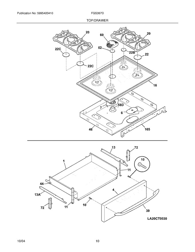 Diagram for FGS367DSA