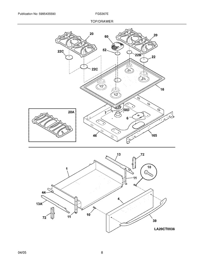 Diagram for FGS367ESA