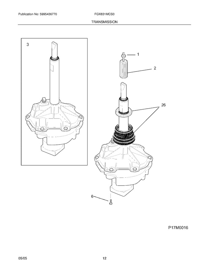 Diagram for FGX831MCS0