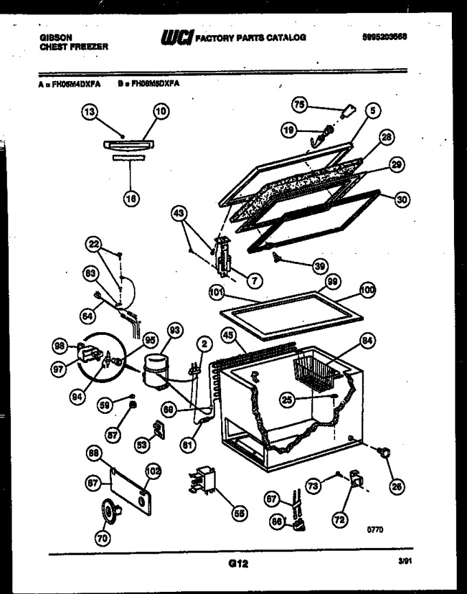 Diagram for FH08M5DXFA