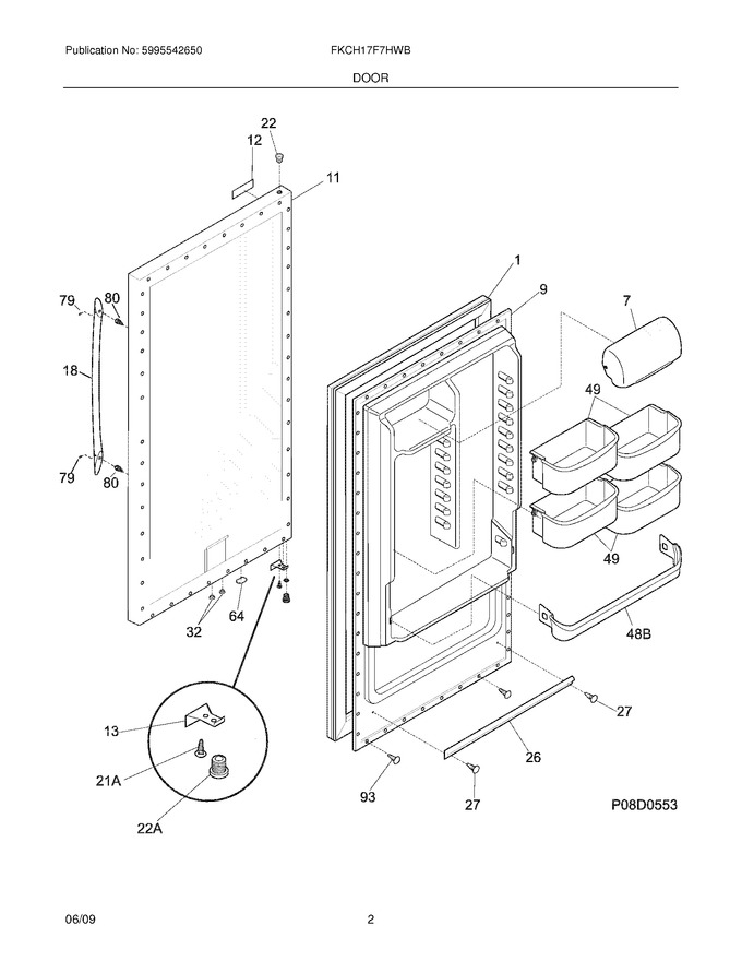 Diagram for FKCH17F7HWB