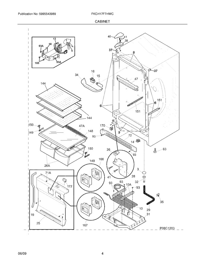 Diagram for FKCH17F7HWC