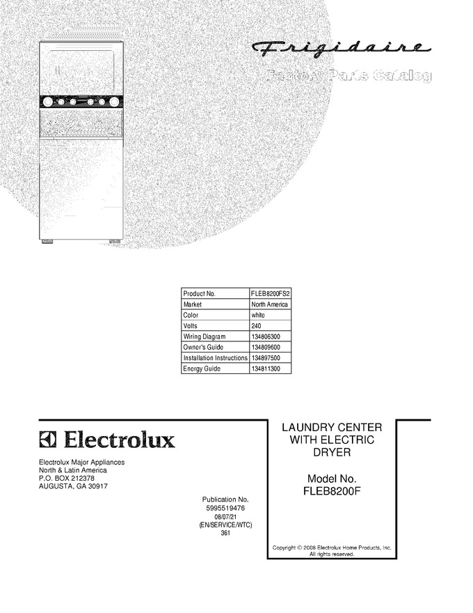 Diagram for FLEB8200FS2