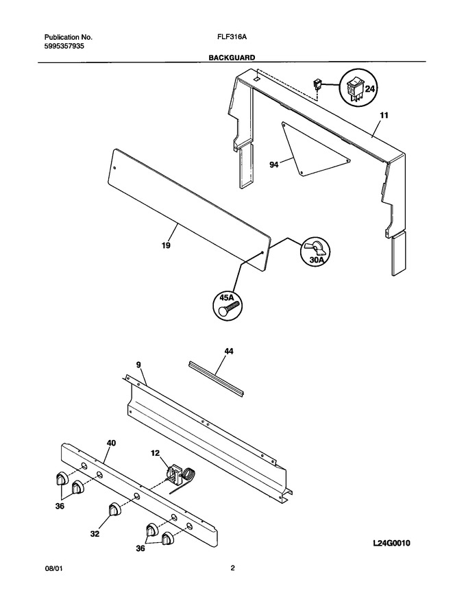 Diagram for FLF316ASA