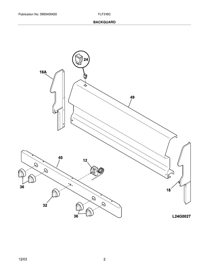 Diagram for FLF316CSB