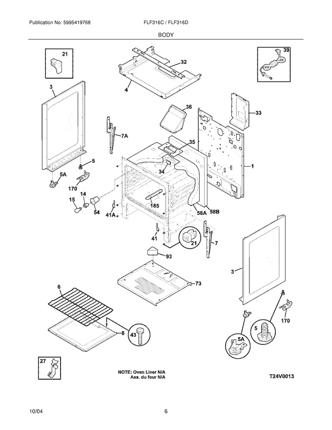 Diagram for FLF316DSA