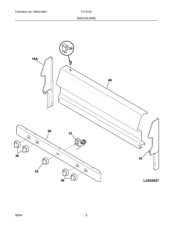 Diagram for FLF316DSB