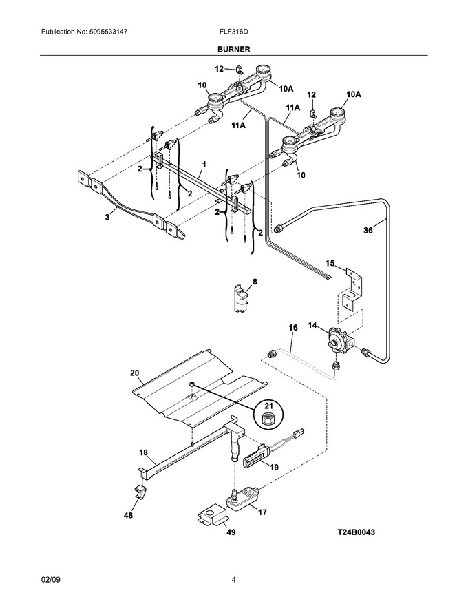 Diagram for FLF316DQF