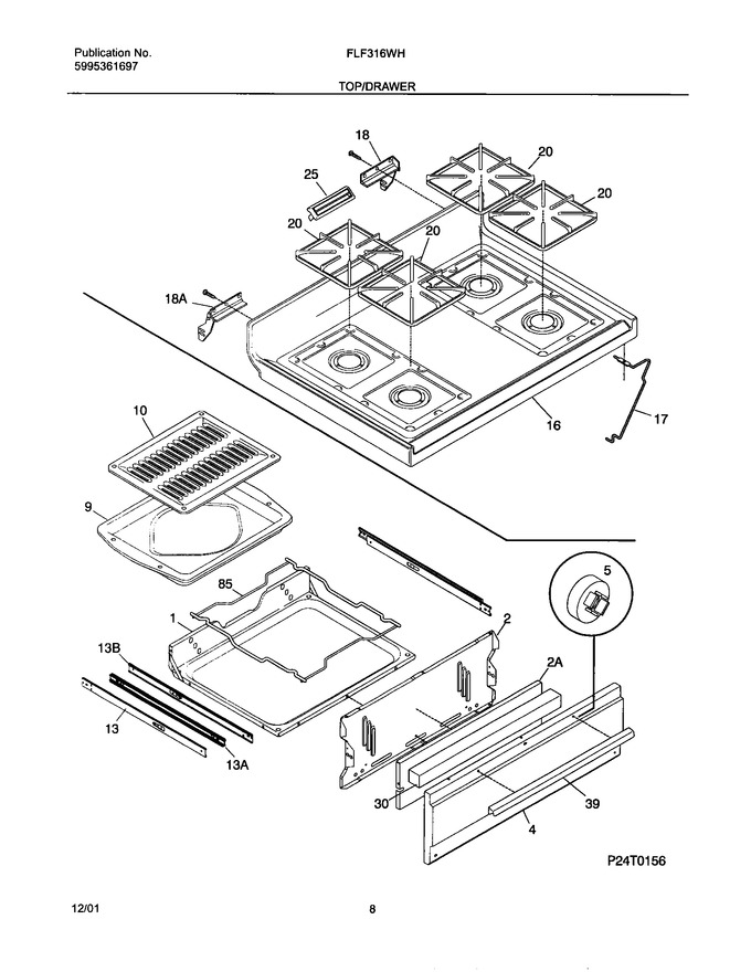 Diagram for FLF316WHSC