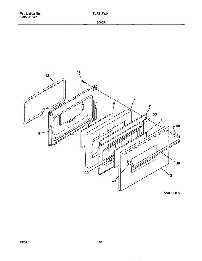 Diagram for FLF316WHTC