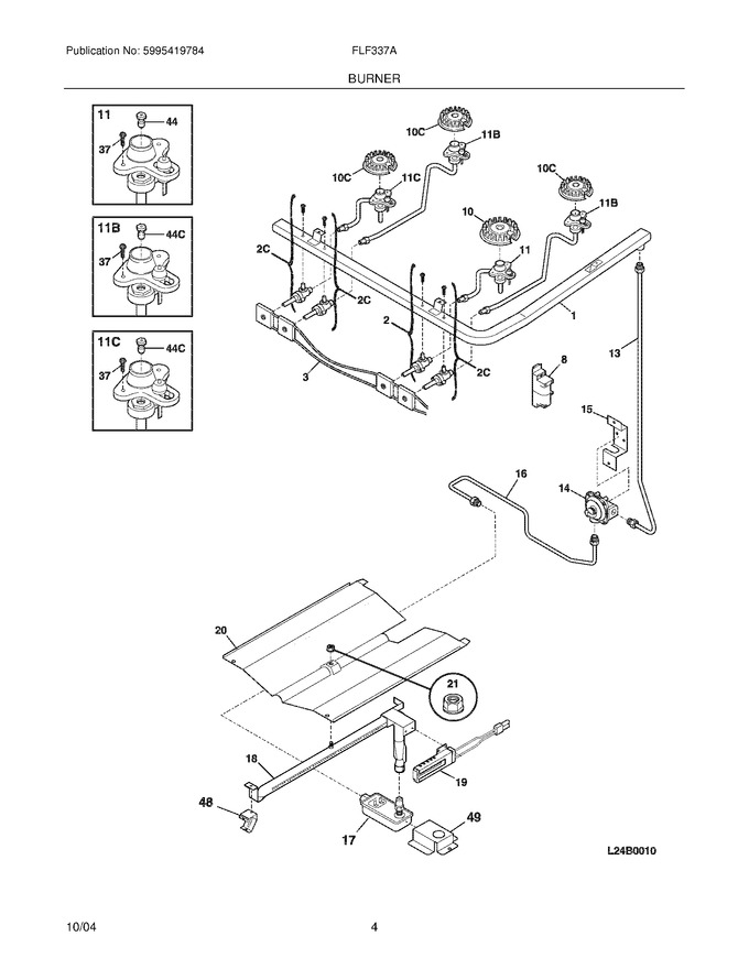 Diagram for FLF337AWH