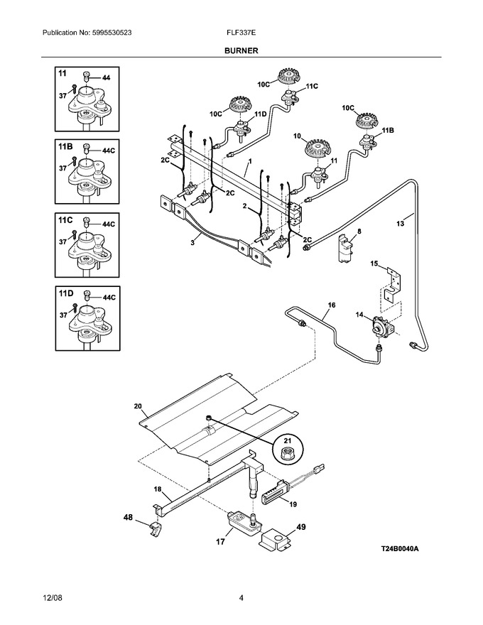 Diagram for FLF337EUF