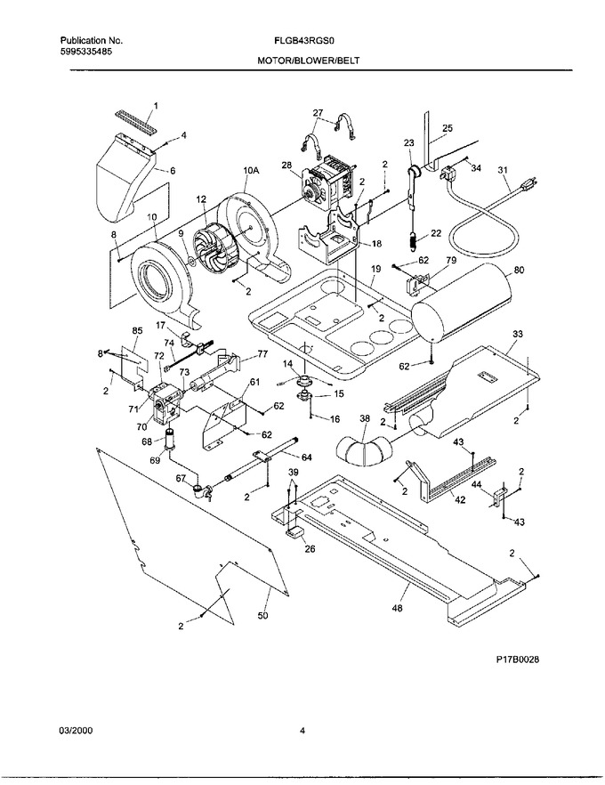 Diagram for FLGB43RGS0