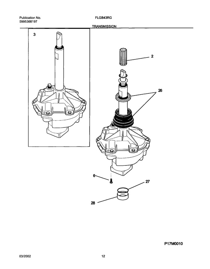 Diagram for FLGB43RGS2