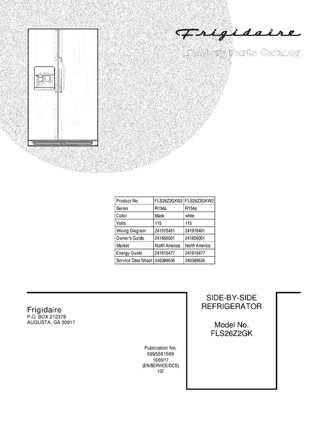 Diagram for FLS26Z2GKW2