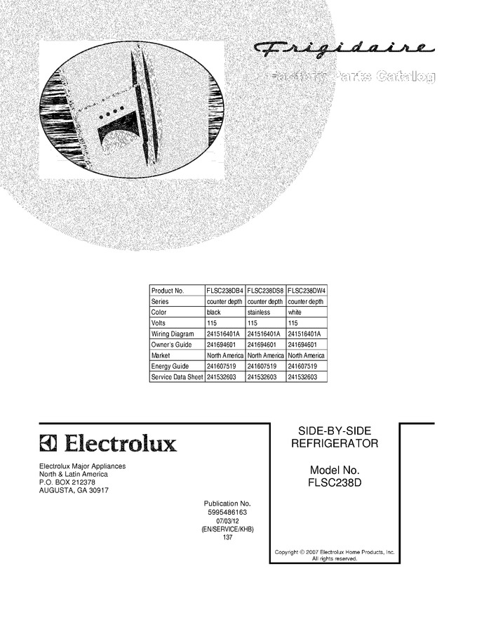 Diagram for FLSC238DW4