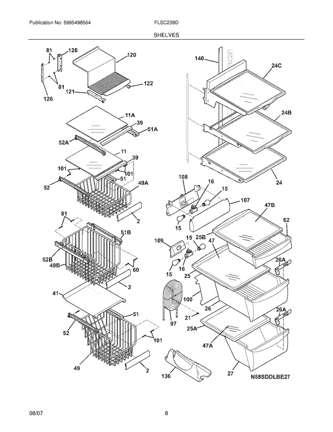 Diagram for FLSC238DWB