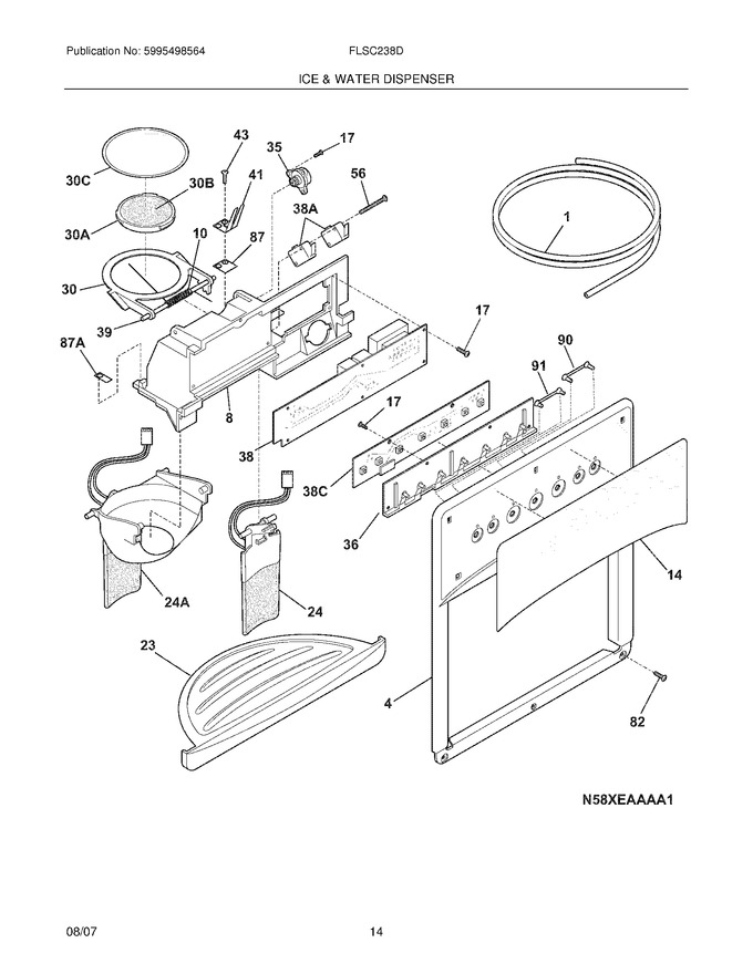 Diagram for FLSC238DBB