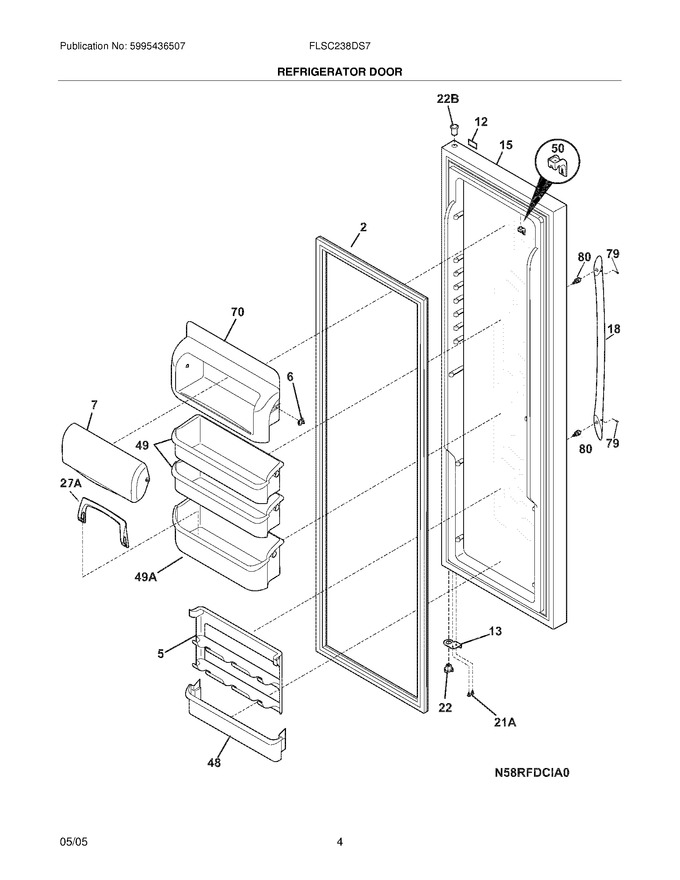 Diagram for FLSC238DS7