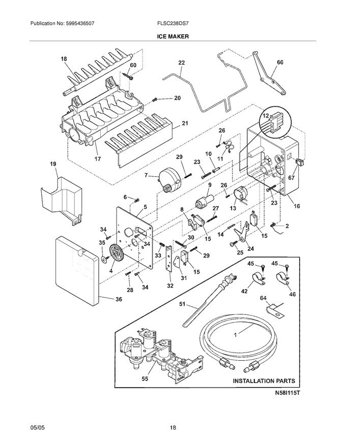 Diagram for FLSC238DS7