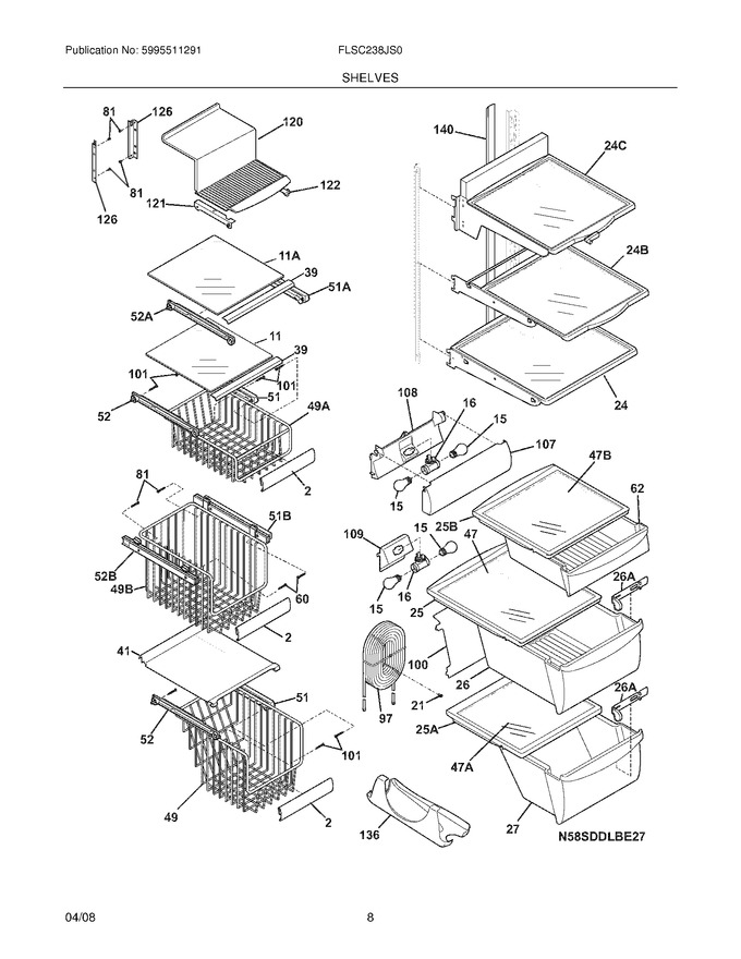 Diagram for FLSC238JS0