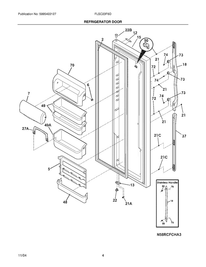 Diagram for FLSC23F6DW0