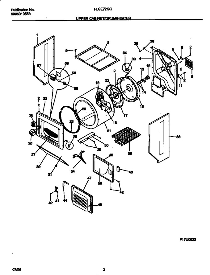 Diagram for FLSE72GCS9