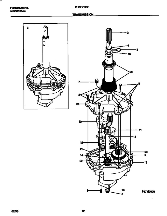 Diagram for FLSE72GCS9