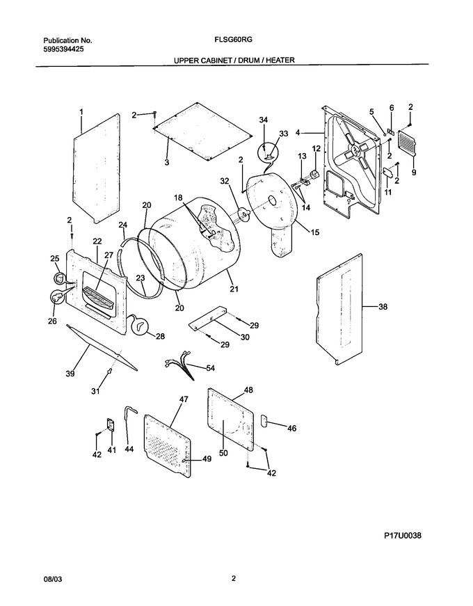 Diagram for FLSG60RGS2